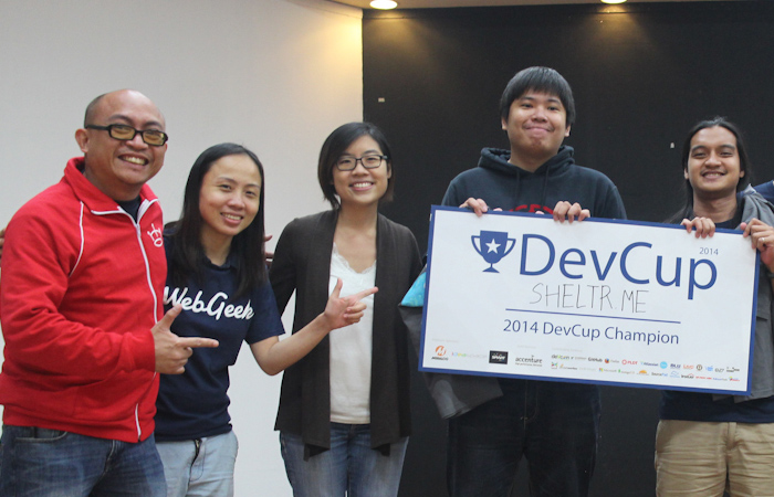 WebGeek DevCup 2014 Champion Winners